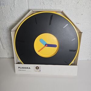 IKEA PLADDRA Postmodern Wall Clock Chenyi Ke Memphis Style Discontinued
